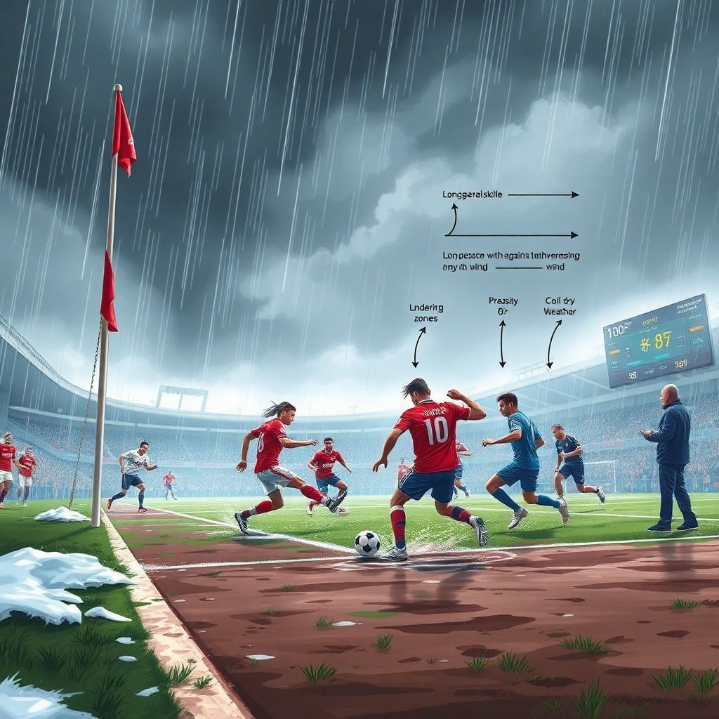 Как влияют погодные условия на футбольный матч и меняют ход игры
