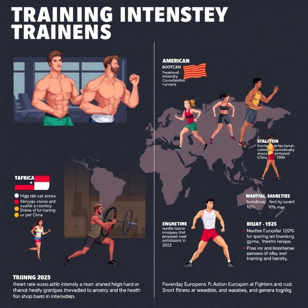 Сравнение интенсивности тренировок в разных странах и влияние культурных особенностей