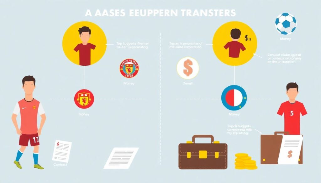 История переходов между чемпионатами и континентами - иллюстрация
