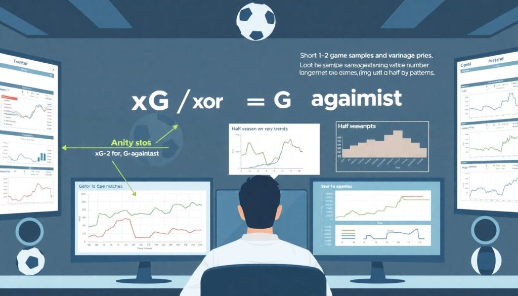 Анализ результатов матчей по статистике XG и дифференциалу Expected Goals - иллюстрация