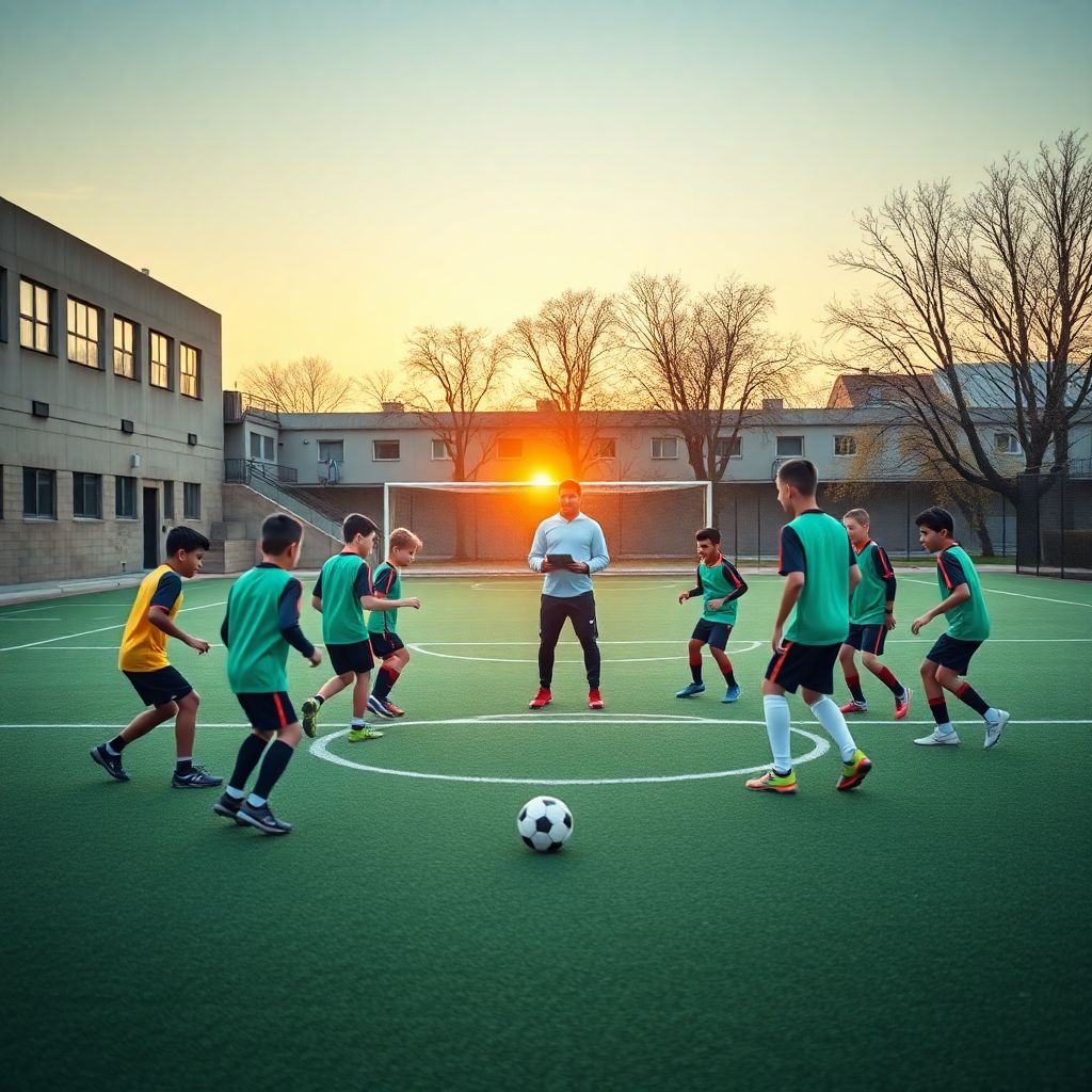 Тренировочные программы для юных футболистов: основы подготовки и примеры