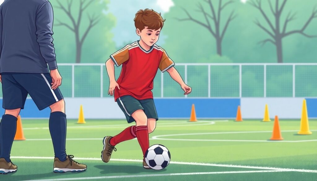 Техника паса и владения: современные подходы к контролю мяча - иллюстрация