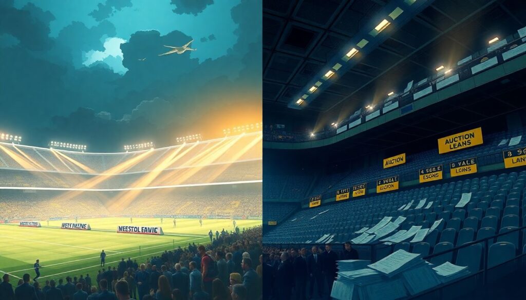 История славы и падения клубов: чемпионы и аутсайдеры - иллюстрация