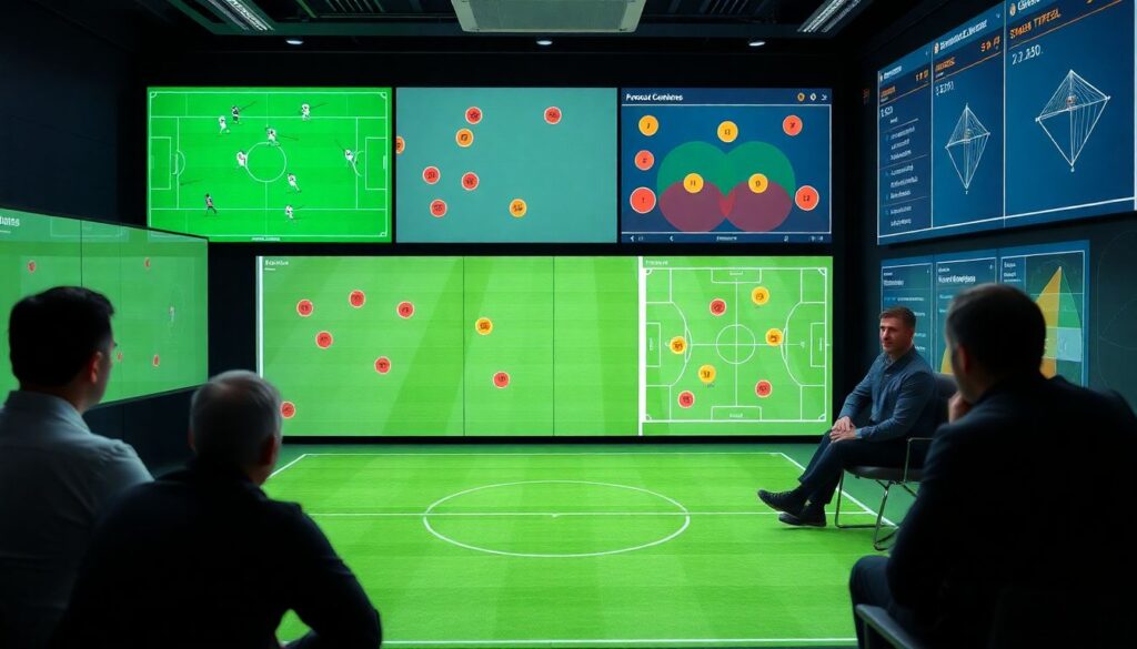 Как анализируют тактические рисунки на поле после матчей - иллюстрация