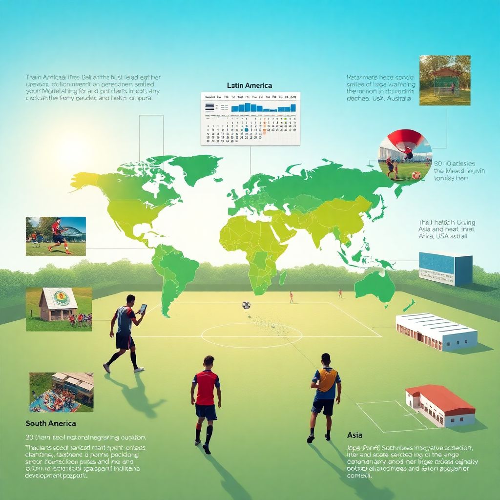 Как развиваются футбольные школы за пределами Европы и какие тенденции это определяют