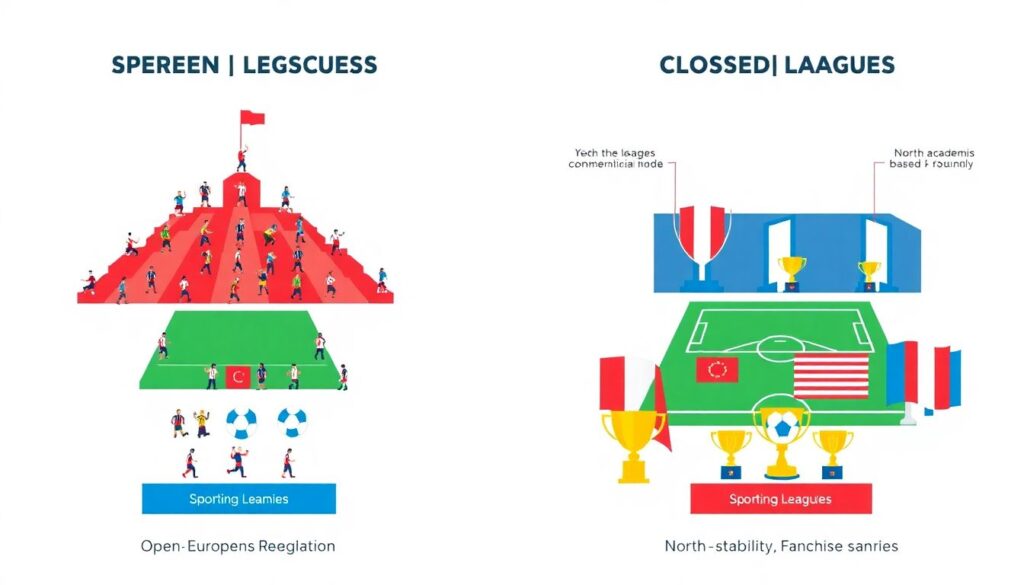 История лиг и их форматирования по странам - иллюстрация