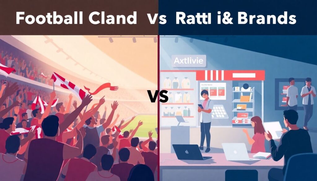 Как создаются футбольные бренды клубов - иллюстрация