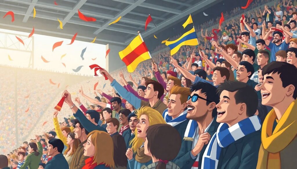 Психология болельщиков: фанатская культура и поведение - иллюстрация