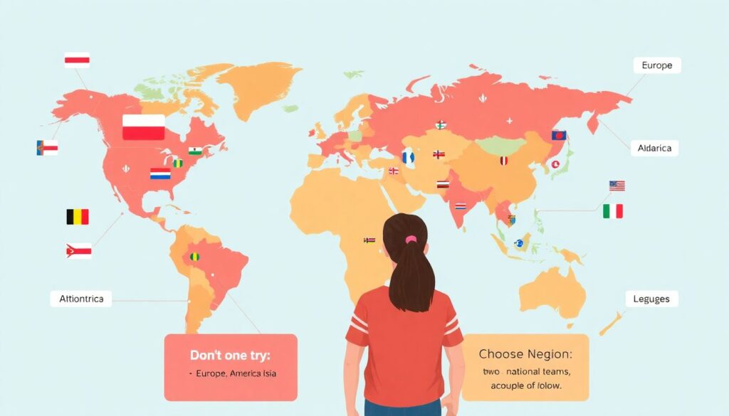 История развития женского футбола в разных странах - иллюстрация