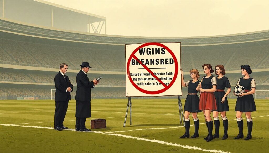 История развития женского футбола в разных странах - иллюстрация