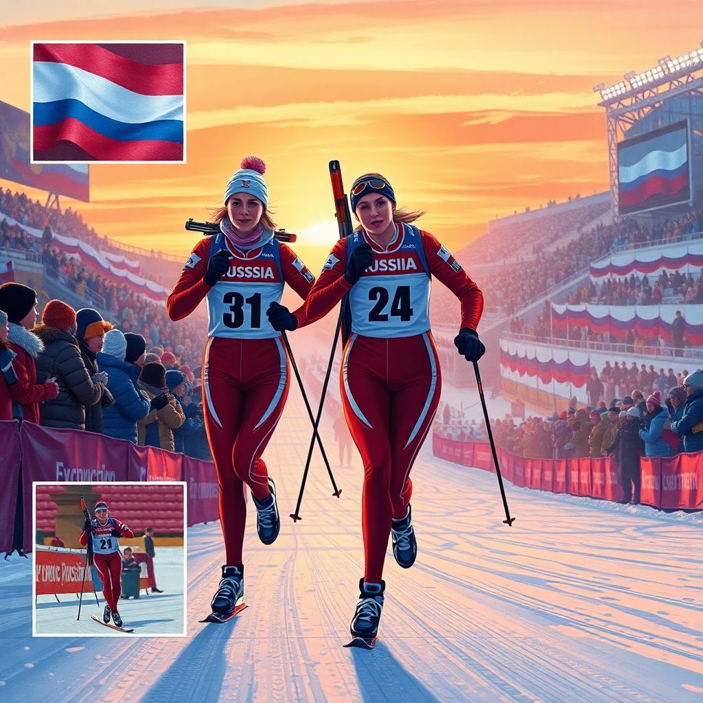 Чемпионат России по биатлону в Ижевске: триумф Метели и Коновалова