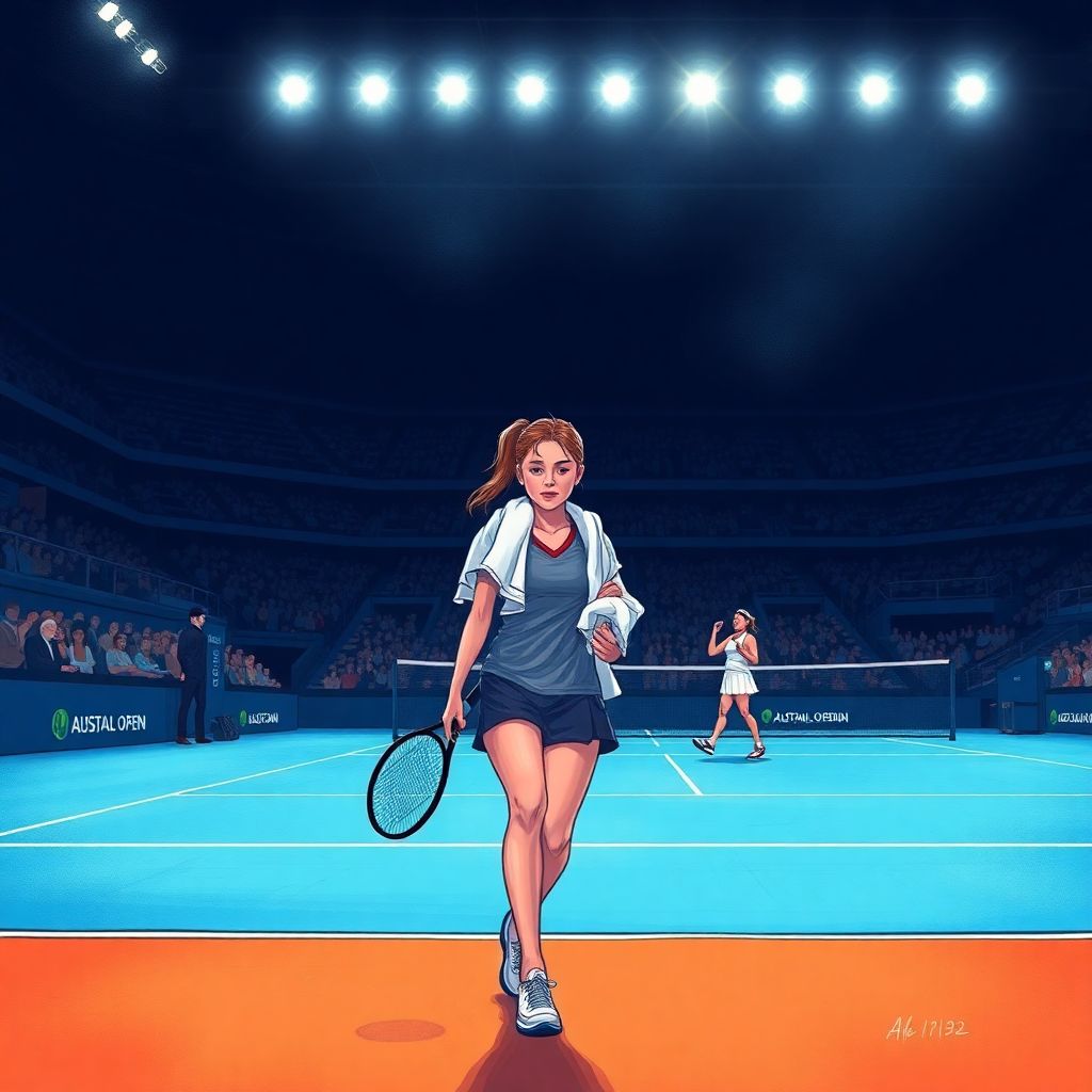 Мирра Андреева вылетает с australian open‑2026: кризис российского тенниса